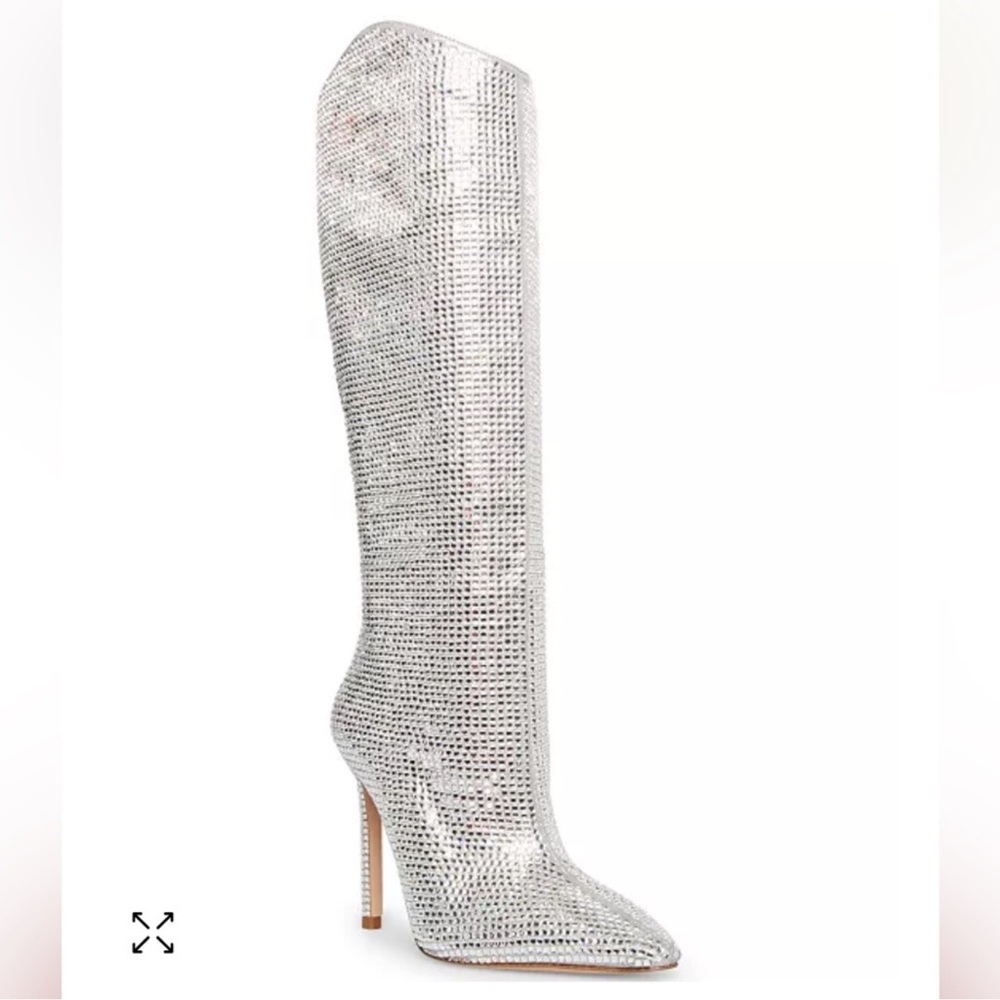 Steve Madden Violetta- Rhinestone Boots